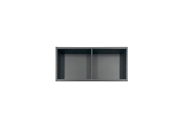 Liquid Accents 12 x 24 Inch Niche, Matte Black