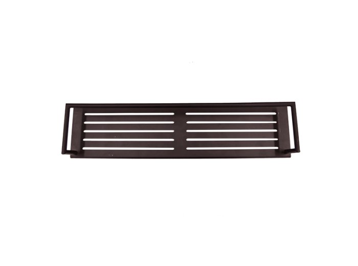 Liquid Accents 18 In Rectangle Slotted Shelf, Oil Rubbed Bronze