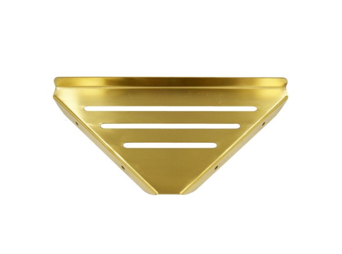Liquid Accents Single Tier Brushed Gold