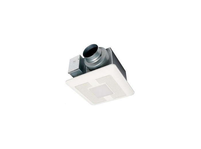 WhisperCeiling DC Ventilation Fan/Light, 50-80-110 CFM