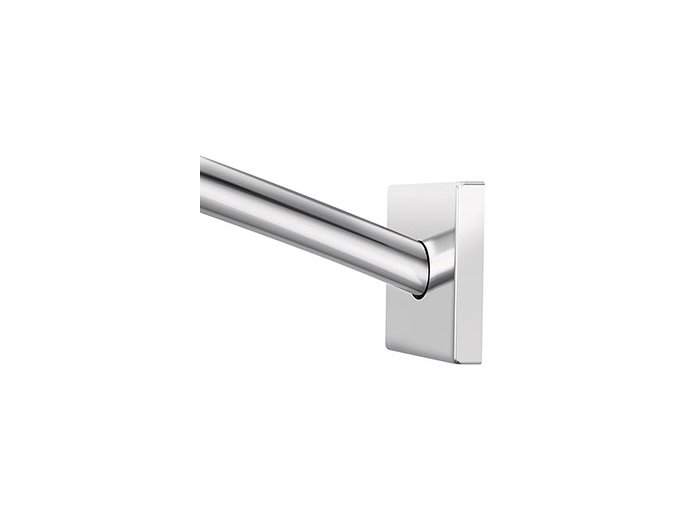 Moen Triva 60 inch Wall Mount Shower Rod in Chrome