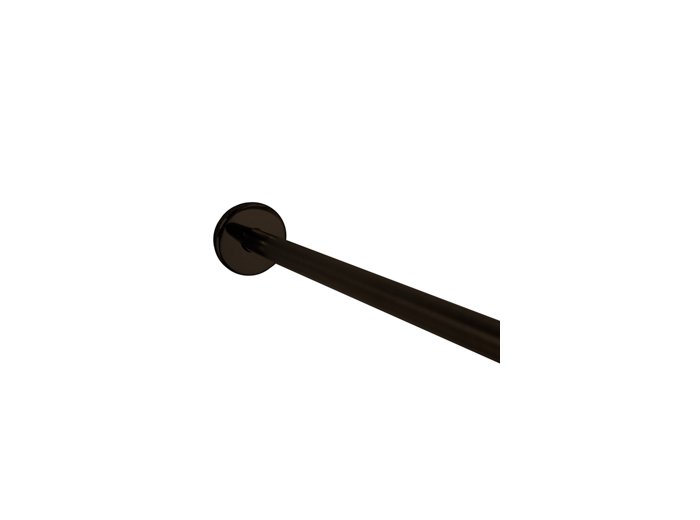 Straight Shower Rod 5 Ft Oil Rubbed Bronze