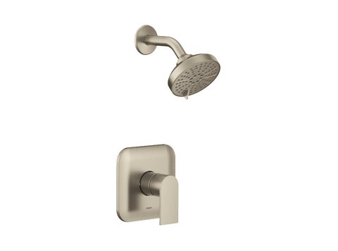 Genta LX M-CORE Shower Trim Only, Brushed Nickel