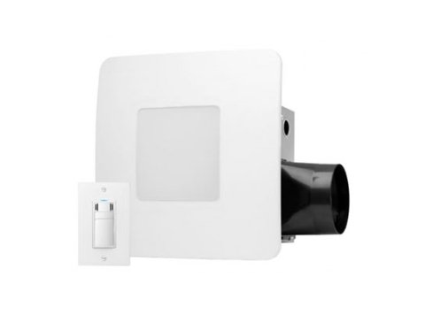 ReVent Exhaust Fan with LED Lighting and Humidity Sensing, 110 CFM