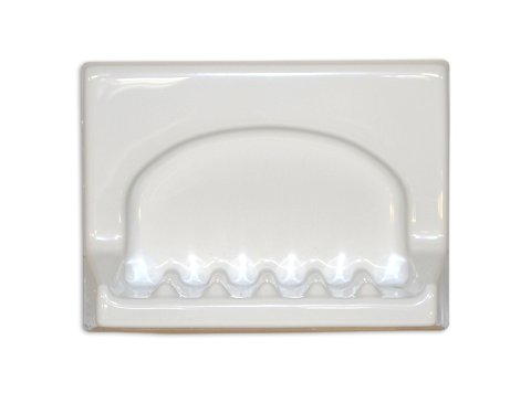 Surface Mount Soap Dish, White