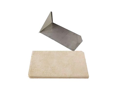 Travertine RH Bench Shower Seat, Bracket & Supertach
