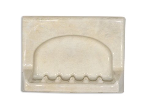 Surface Mount Soap Dish, Travertine