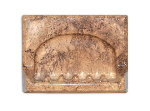 Surface Mount Soap Dish, Madeira Granite