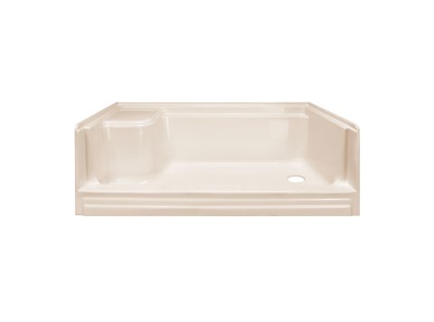 60x31x18 Acrylic LH Seat /Right Drain, Almond