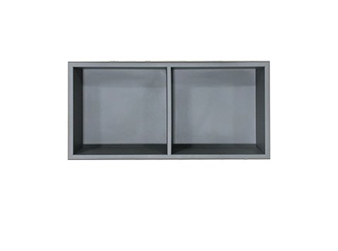 Liquid Accents 12 x 24 Inch Niche, Gray