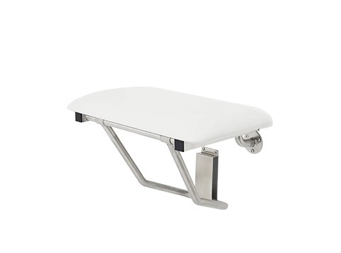 Seachrome 24X16 Bench Style Seat White Naugahyde