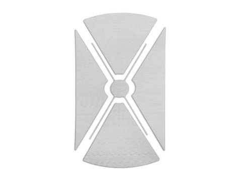 Safety Soft Seating & Flooring Large Shower Base, 39 inch x 20 inch, Center Drain, Concrete Gray