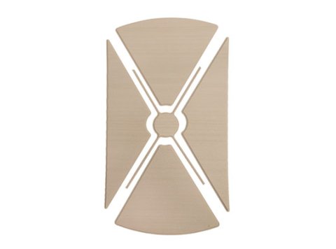 Safety Soft Seating & Flooring Large Shower Base, 39 inch x 20 inch, Center Drain, Tuscan
