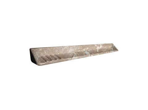 Sandalwood Soap Dish Shelf 30 In w/Bracket & Two 2.5 In Screws