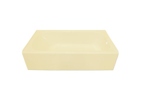 Acrylic Replacement Tub 60x32x15 RH Straight Skirt, Almond