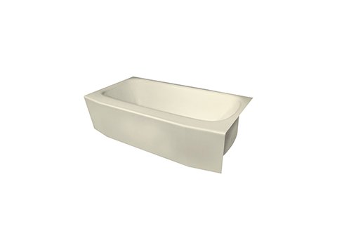 4.5 ft. Winged Biscuit Bathtub Liner