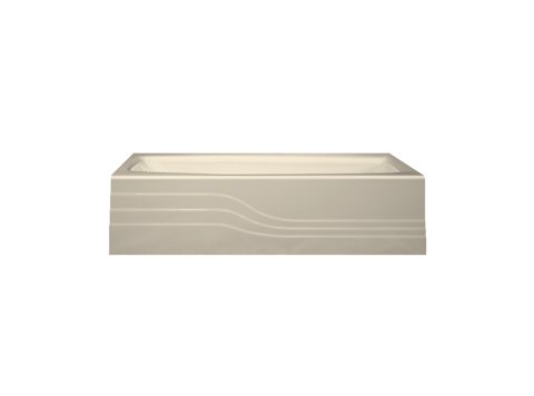 5 ft. Surf Almond Bathtub Liner