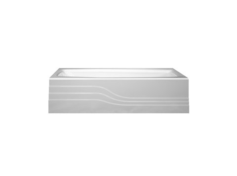 5 ft. Surf White Bathtub Liner