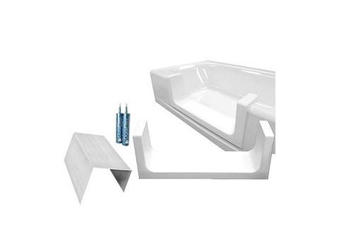 Walk-Thru Kit Large White Max Rail 7-3/4 In (Includes Cap, Epoxy, Non-Slip Strip And Instructions)