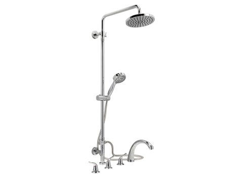 Liquid Accents Walk-In Tub Shower Trim, Chrome
