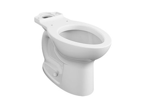 American Standard Cadet Pro, Right Height, Elongated Toilet Bowl, White