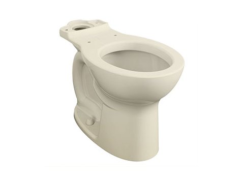 American Standard Cadet Pro, Right Height, Round Toilet Bowl, Biscuit