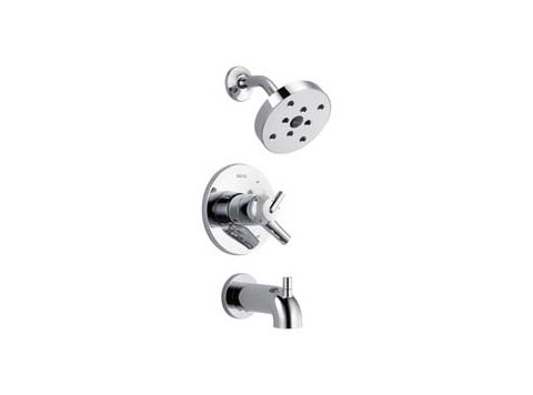 Trinsic - Monitor 17 Series H2Okinetic Tub & Shower Trim, Chrome