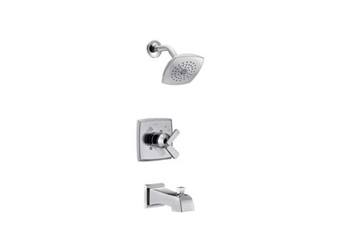 Delta Faucet Ashlyn Single Handle Single Function Bathtub & Shower Faucet in Chrome (Trim Only)