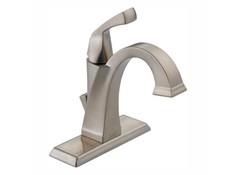 Dryden Single Handle Lav Faucet, Stainless