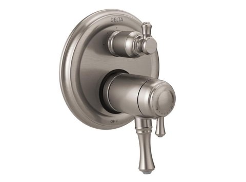 Delta Cassidy 7 In. Valve Trim W/ 3-Setting Integrated Diverter In Brilliance Stainless (Trim Only)