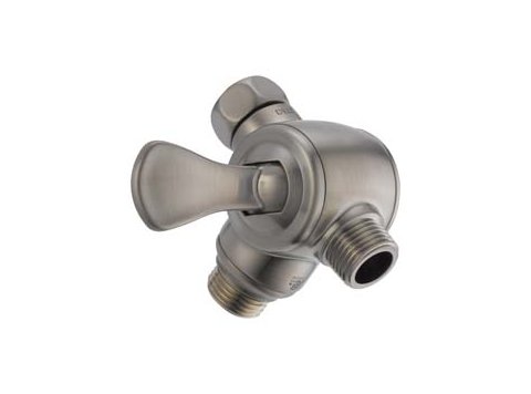 Universal Showering - 3-Way Shower Arm Diverter For Hand Shower, Brilliance Stainless
