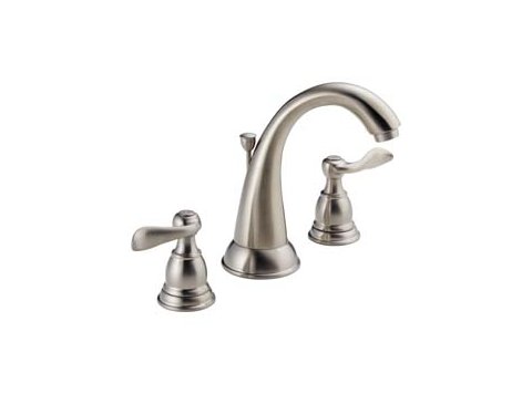 Windemere - Two Handle Widespread Lavatory Faucet, Stainless