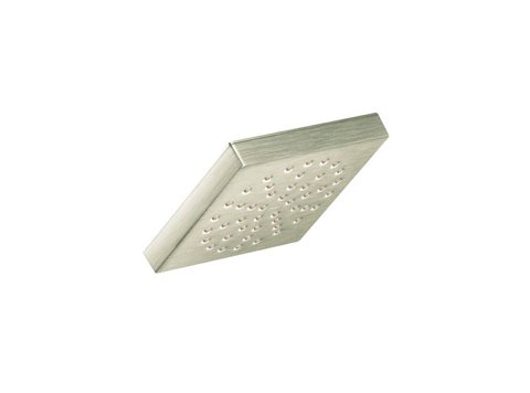 Moen S6340Ep 90 Degree 1-Function Rain Shower Showerhead Eco-Performance, Brushed Nickel