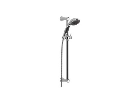 Premium 3-Setting Slide Bar Hand Shower, Chrome