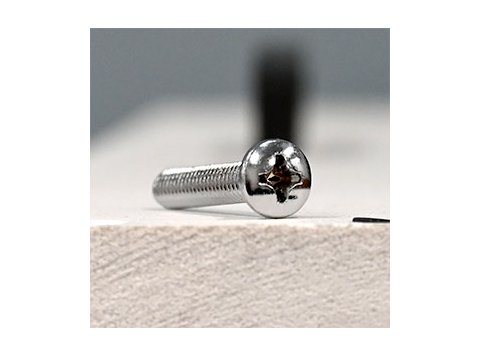 Crossbar Screw Chrome