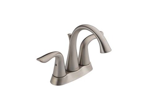 Lahara - Two Handle Center Set Lavatory Faucet, Brilliance Stainless