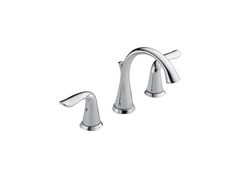 Lahara - Two Handle Widespread Lavatory Faucet, Chrome
