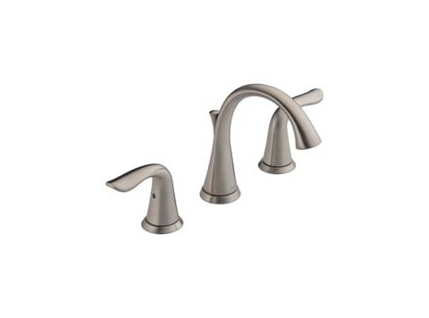 Lahara - Two Handle Widespread Lavatory Faucet, Stainless