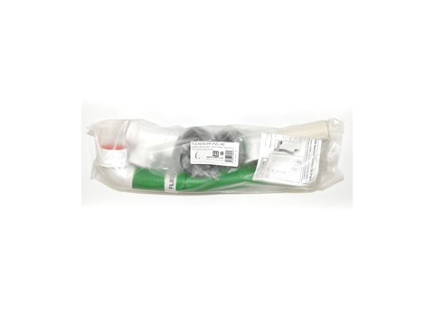 Flexible Waste Ovrfl Tube, Matte Black