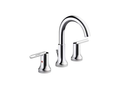 Trinsic - Two Handle Widespread Lavatory Faucet, Chrome