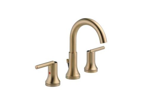 Trinsic - Two Handle Widespread Lavatory Faucet, Champagne Bronze