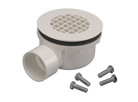 1.5 In Replacement Shower Base Drain, Side Outlet