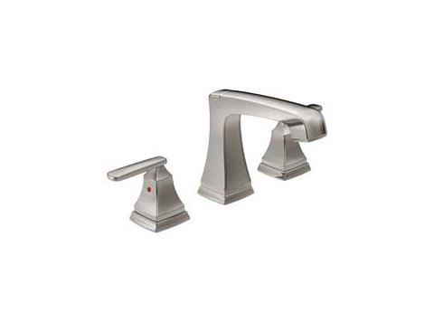 Ashlyn - Two Handle Widespread Lavatory Faucet With Ez Anchor, Stainless