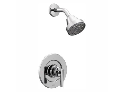 Moen Gibson Shower Trim 1.75 Gpm Single Handle W/ 62390 Valve, Chrome