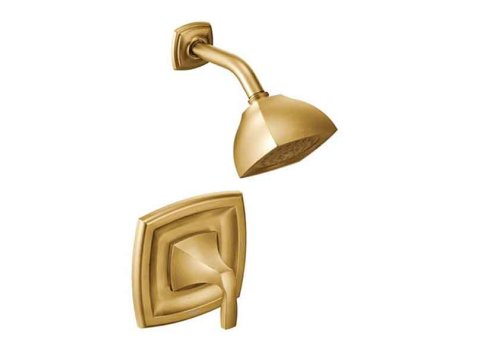 Moen Voss 2692 Posi-Temp Pressure Balanced Shower Trim W/ 62370 Valve - Brushed Gold