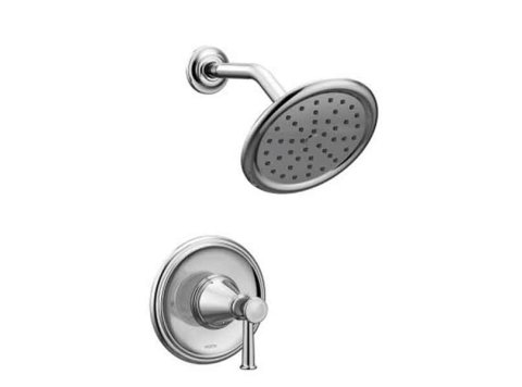Moen Belfield Shower Only With Single Lever Handle, Polished Chrome