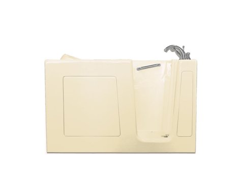 Buckingham Gel Coat Inward Swing Door Hydro Tub (Hydro Spa System Only), 30x60, Right-Hand, Biscuit