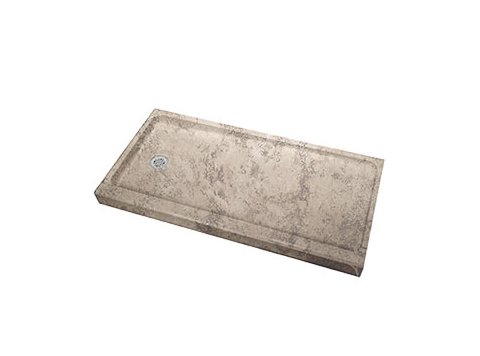 Sprayfoam Custom Shower Base, Madeira Granite - Extra Large, Center Drain Only