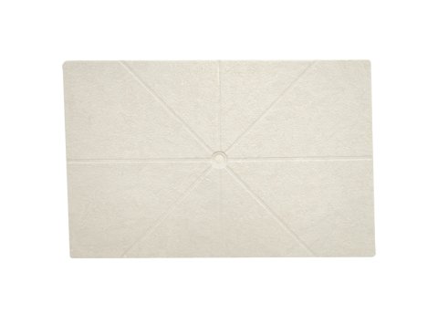 Flat Shower Floor With Drain Channels 60x94, Roman Stone