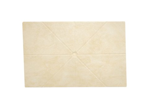 Flat Shower Floor With Drain Channels 60x94, Travertine